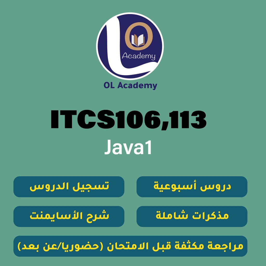ITCS106/ITCS113 - Computer Programming I