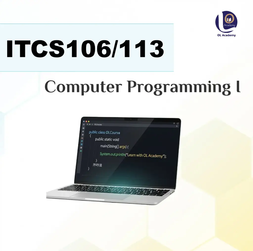 ITCS106/ITCS113 - Computer Programming I