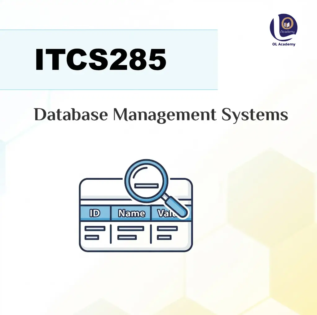 ITCS285 - Database Management Systems