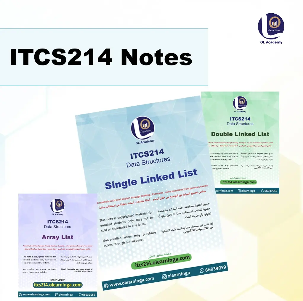 ITCS214 Notes
