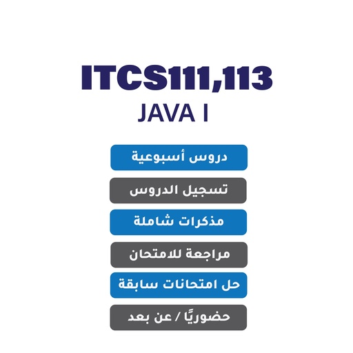 ITCS113 - Computer Programming I